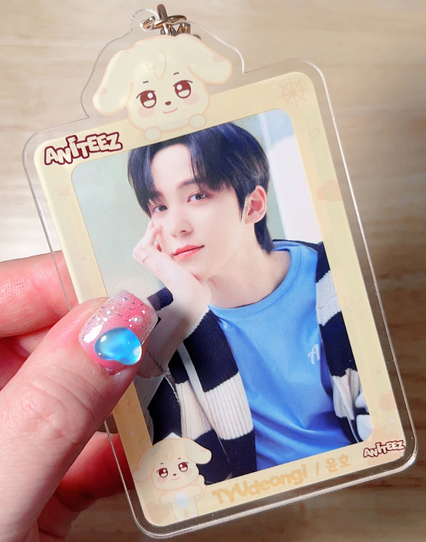 ATZ Acrylic Photocard Holder Frame Keychain