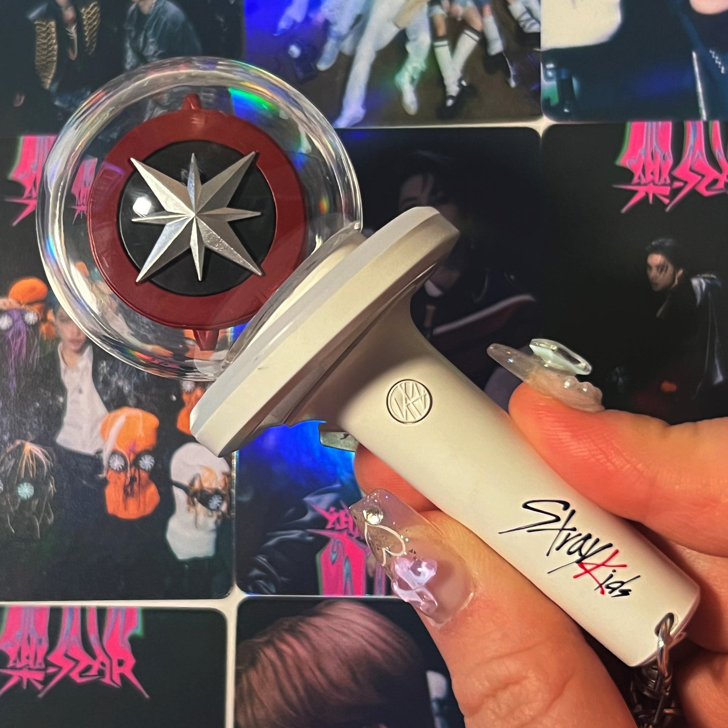 SKZ Mini Lightstick Keychain