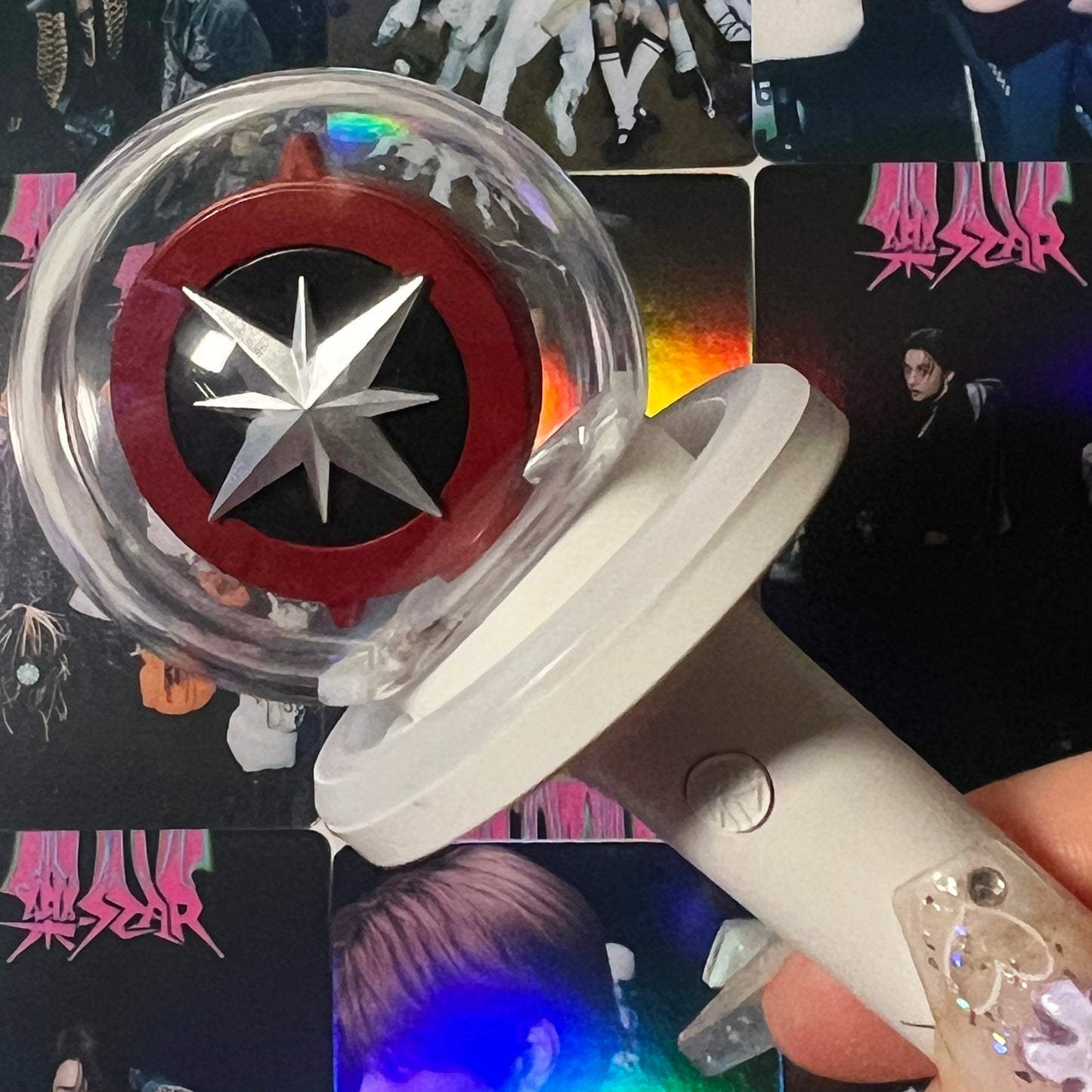 SKZ Mini Lightstick Keychain
